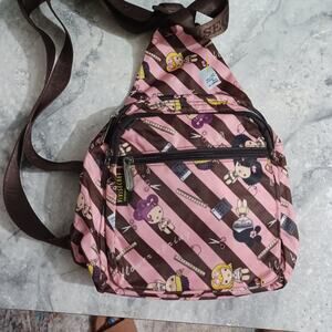 Vivisecret Original Design Kawaii Crossbody Bag Purse Anime Cartoon Pink Backpac